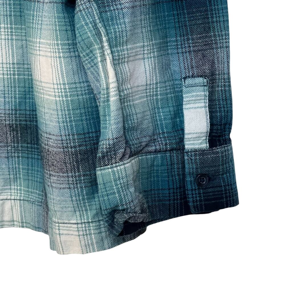 Pendleton Size Xxl 100% Cotton Flannel Plaid Butt… - image 6